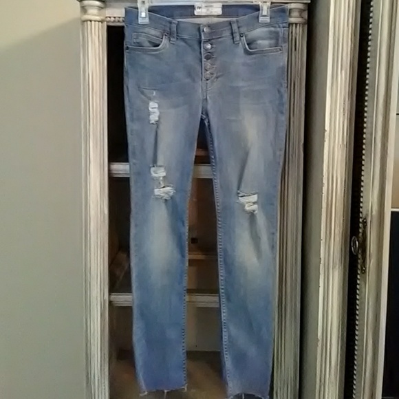 Free People Denim - Free People Distressed Jeans